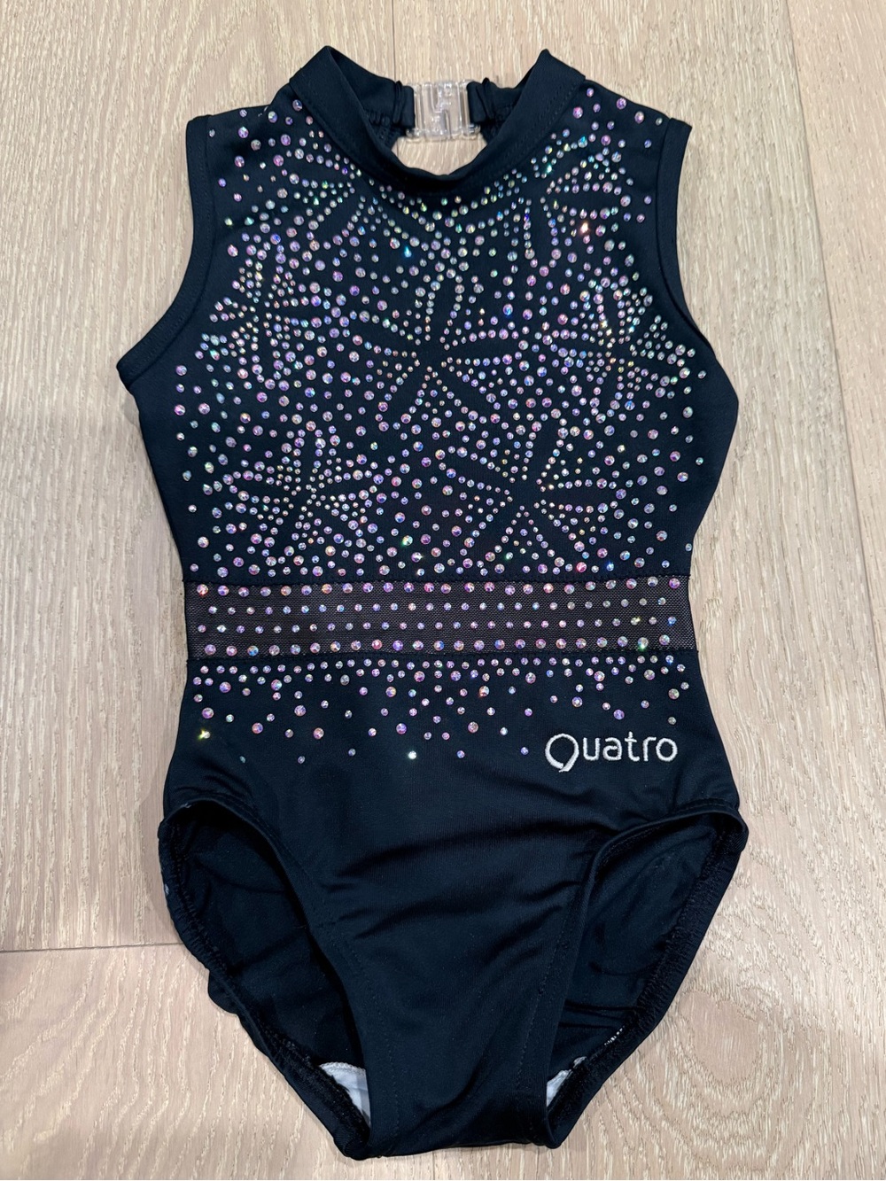 Quatro Sparkly Gymnastics Leotard